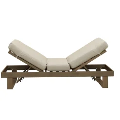 Outlet Lahaina Double Sided Chaise Lounge Outdoor Seating
