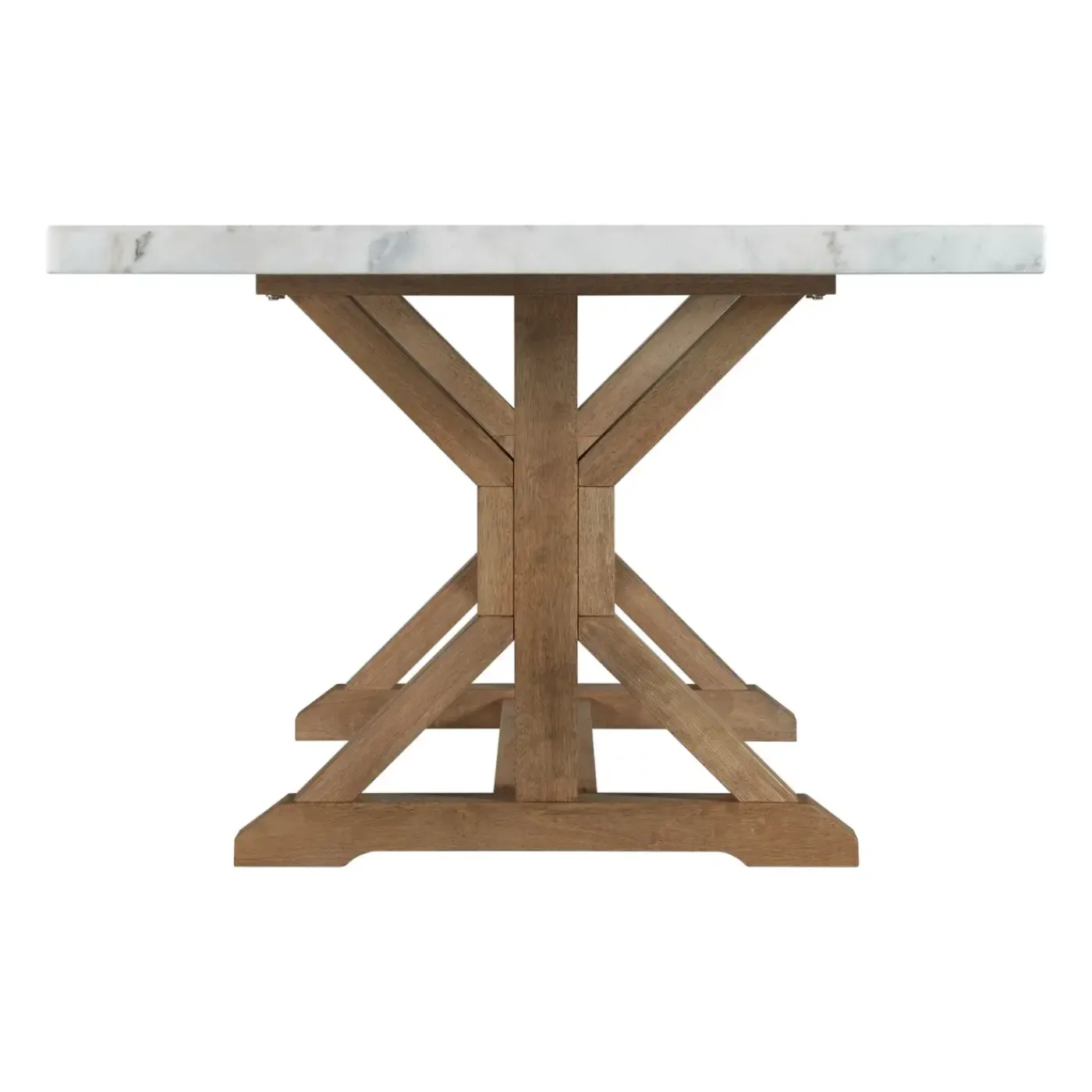 Clearance Lakeside Rectangular Marble Top Dining Table Dining Tables