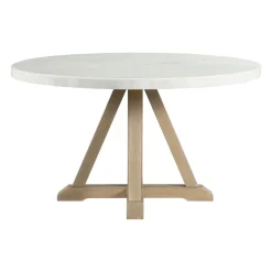 Online Lakeside Round Marble Top Dining Table Dining Tables