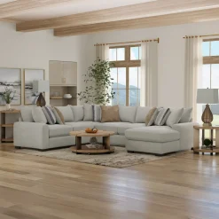 Clearance Landon Sectional with Chaise Living Room Sets|Sectionals