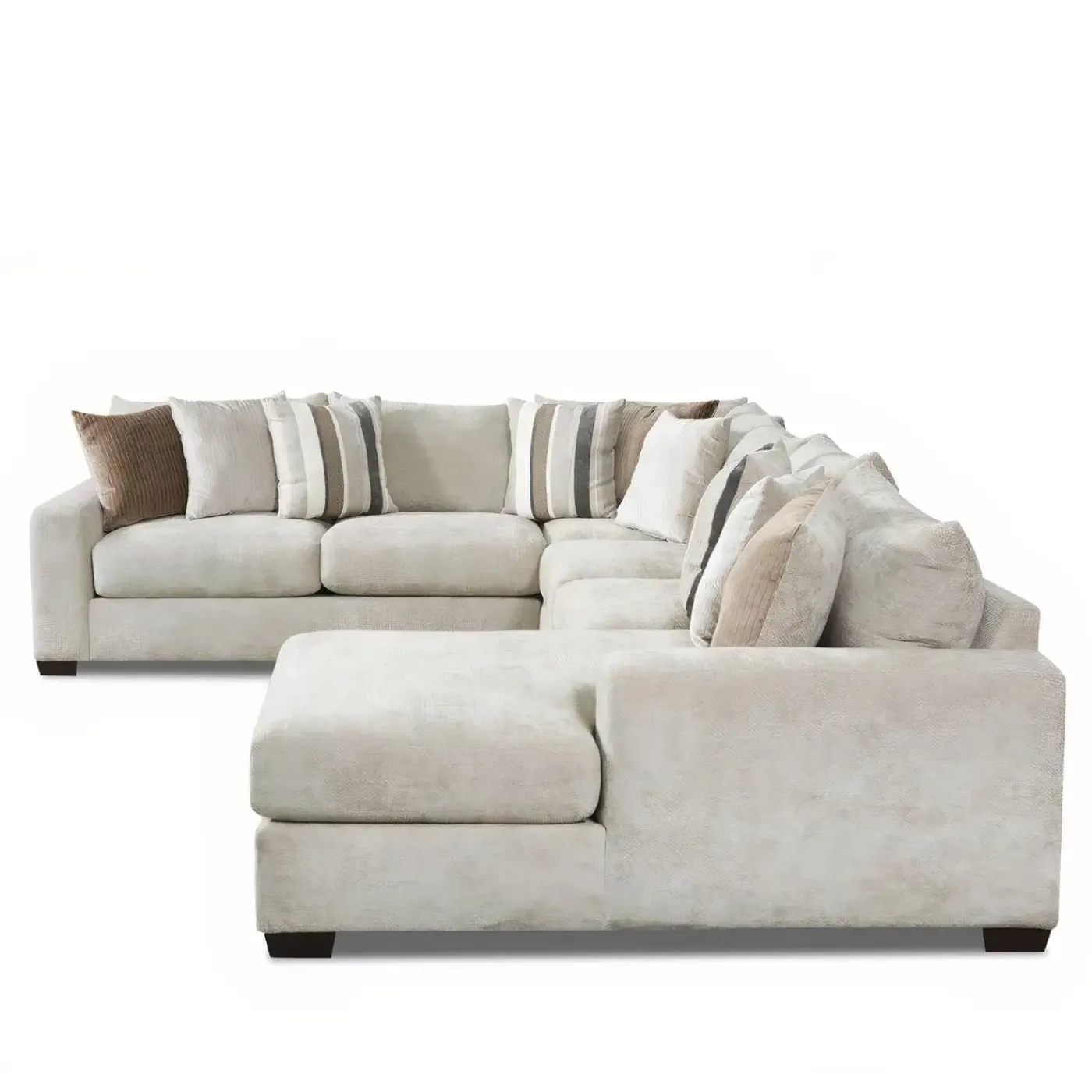 Clearance Landon Sectional with Chaise Living Room Sets|Sectionals