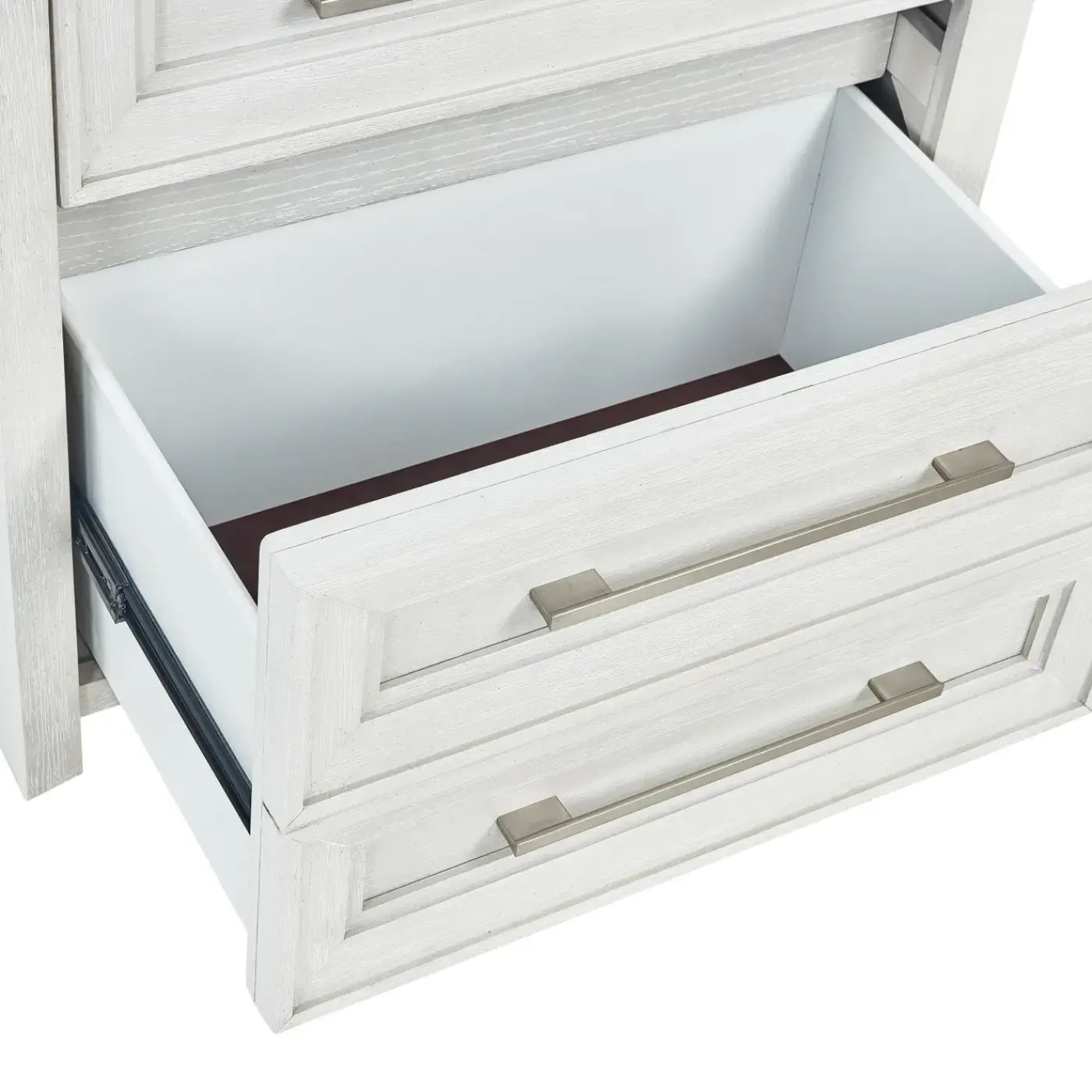 Hot Laurel California King Bench Storage Bed, Dresser, Mirror & Nightstand Bedroom Sets
