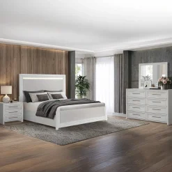 Online Laurel California King Panel Bed, Dresser, Mirror & Nightstand Bedroom Sets