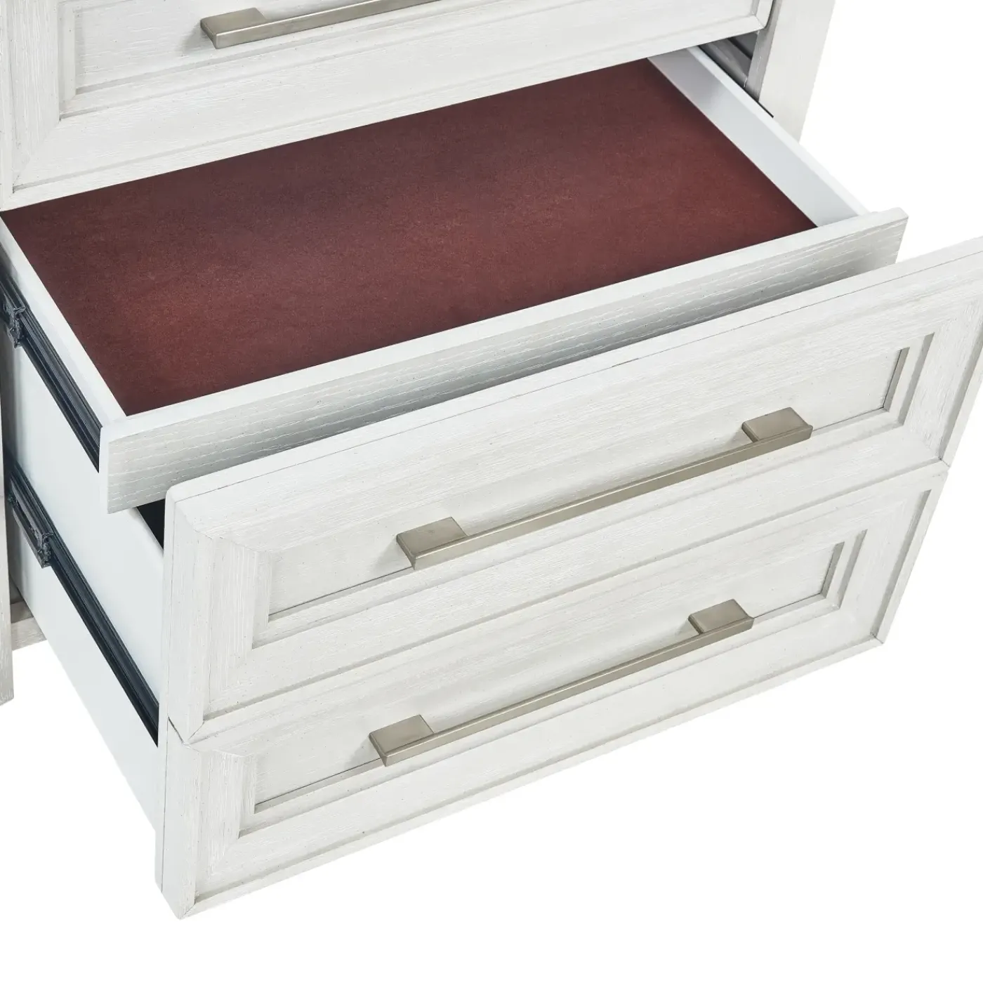 Clearance Laurel Eastern King Panel Bed, Dresser, Mirror & Nightstand Bedroom Sets