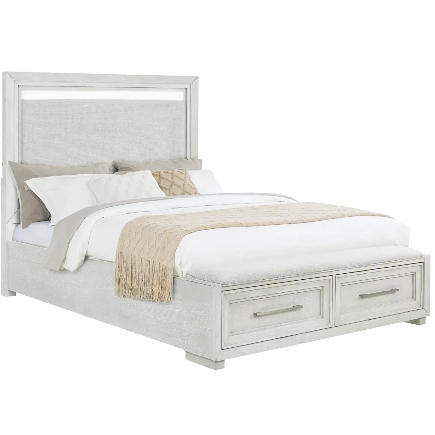 Sale Laurel Storage Bed Queen Beds|Beds & Headboards