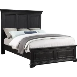 Outlet Legion Ebony Bed Queen Beds|Beds & Headboards