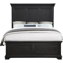 Outlet Legion Ebony Bed Queen Beds|Beds & Headboards