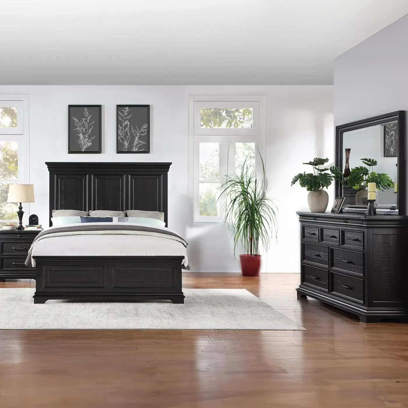 Hot Legion Ebony Bedroom Set Bedroom Sets