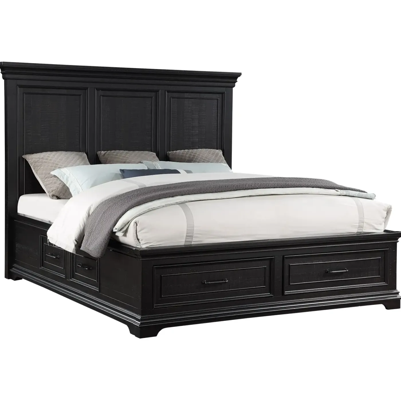 Sale Legion Ebony Storage Bedroom Set Bedroom Sets