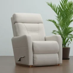 Outlet Lennon Leather Rocker Recliner Chairs|Recliners