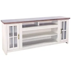 Sale Levi Media Console & Log Fire Insert Electric Fireplaces