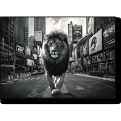 Discount Lion in the City Wall Art Wall Art