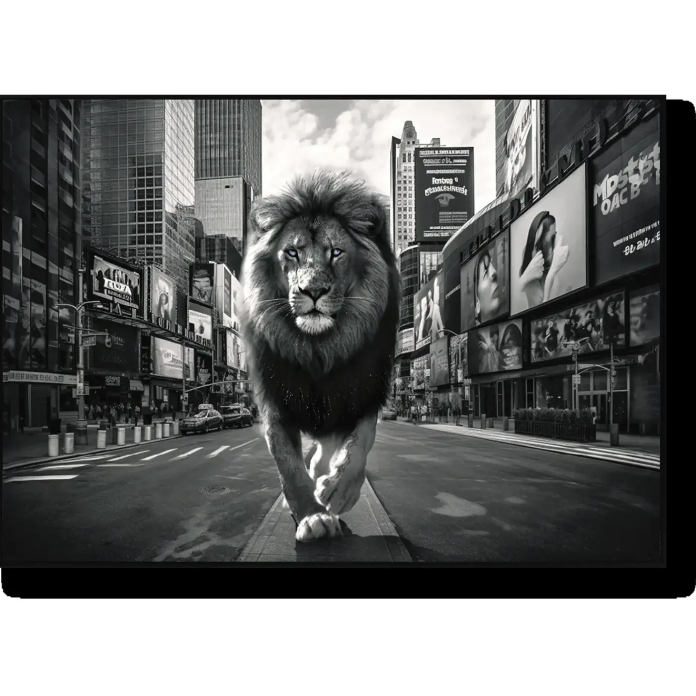 Discount Lion in the City Wall Art Wall Art
