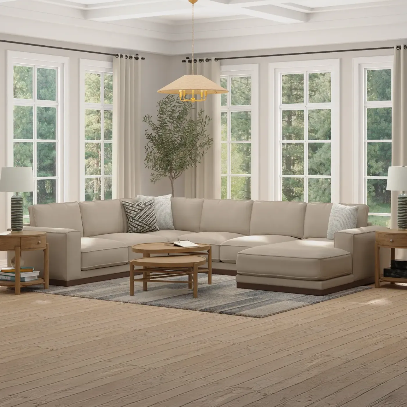 Clearance Logan 4pc Sectional Living Room|Living Room Sets