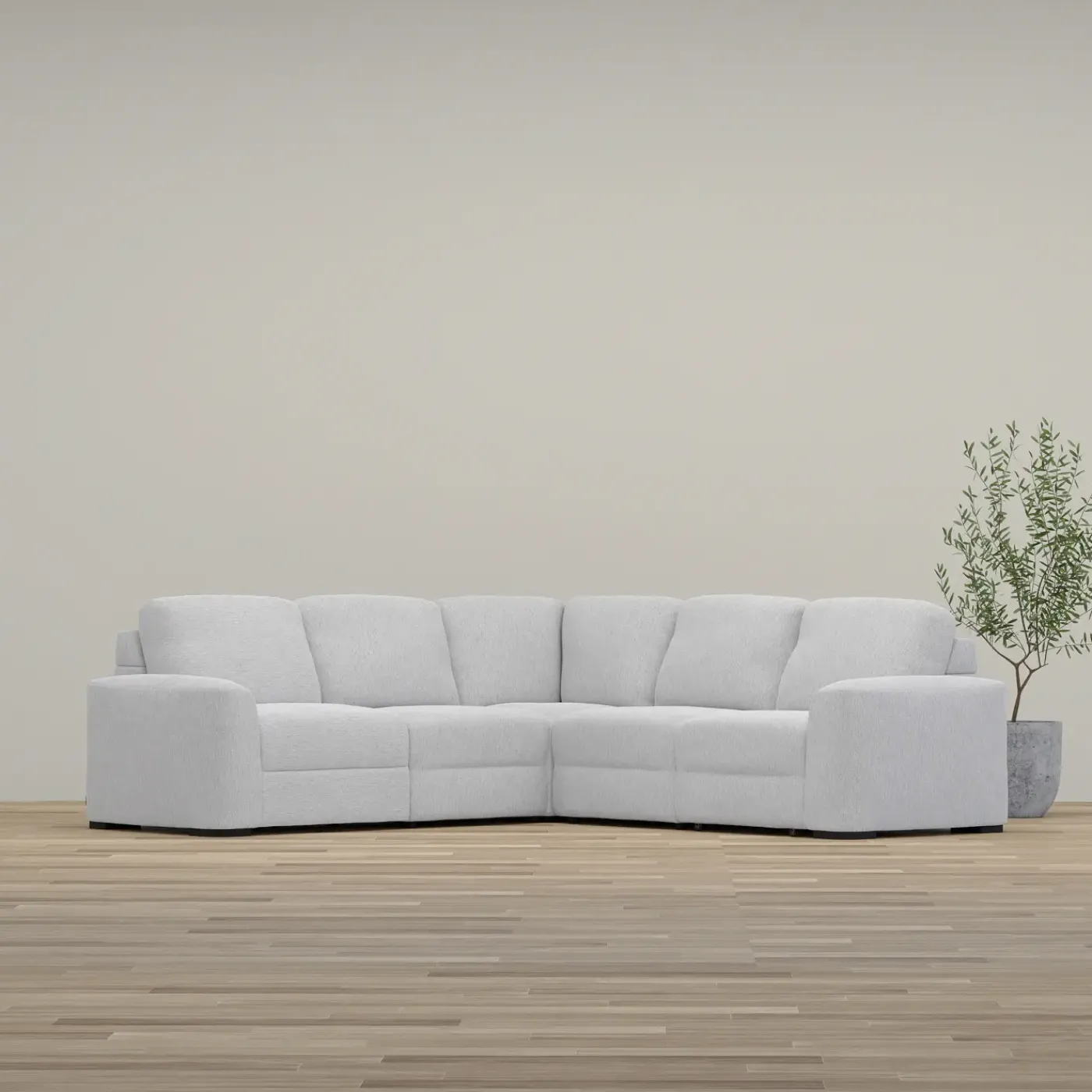 Best Luna 5pc Reclining Sectional Living Room Sets|Sectionals