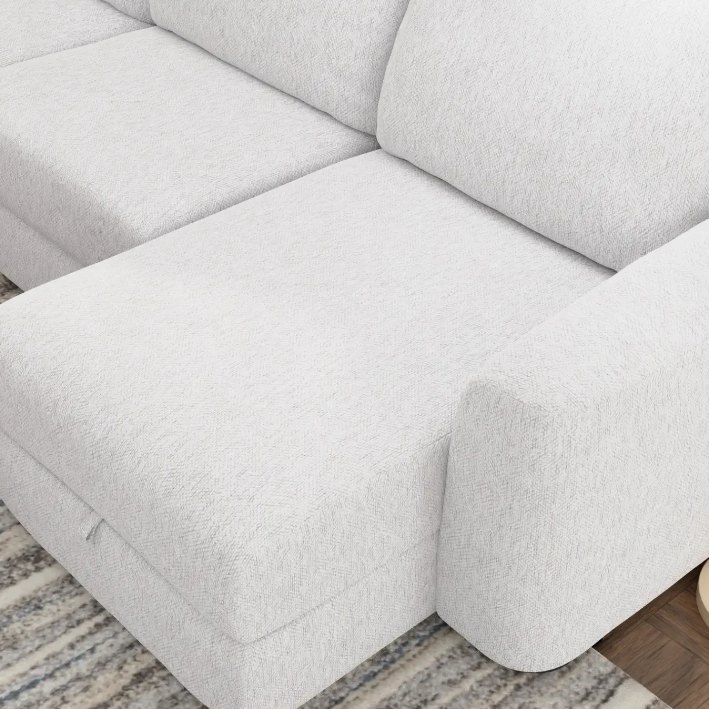 Luna 7pc Sectional with RAF Chaise Living Room Sets|Sectionals