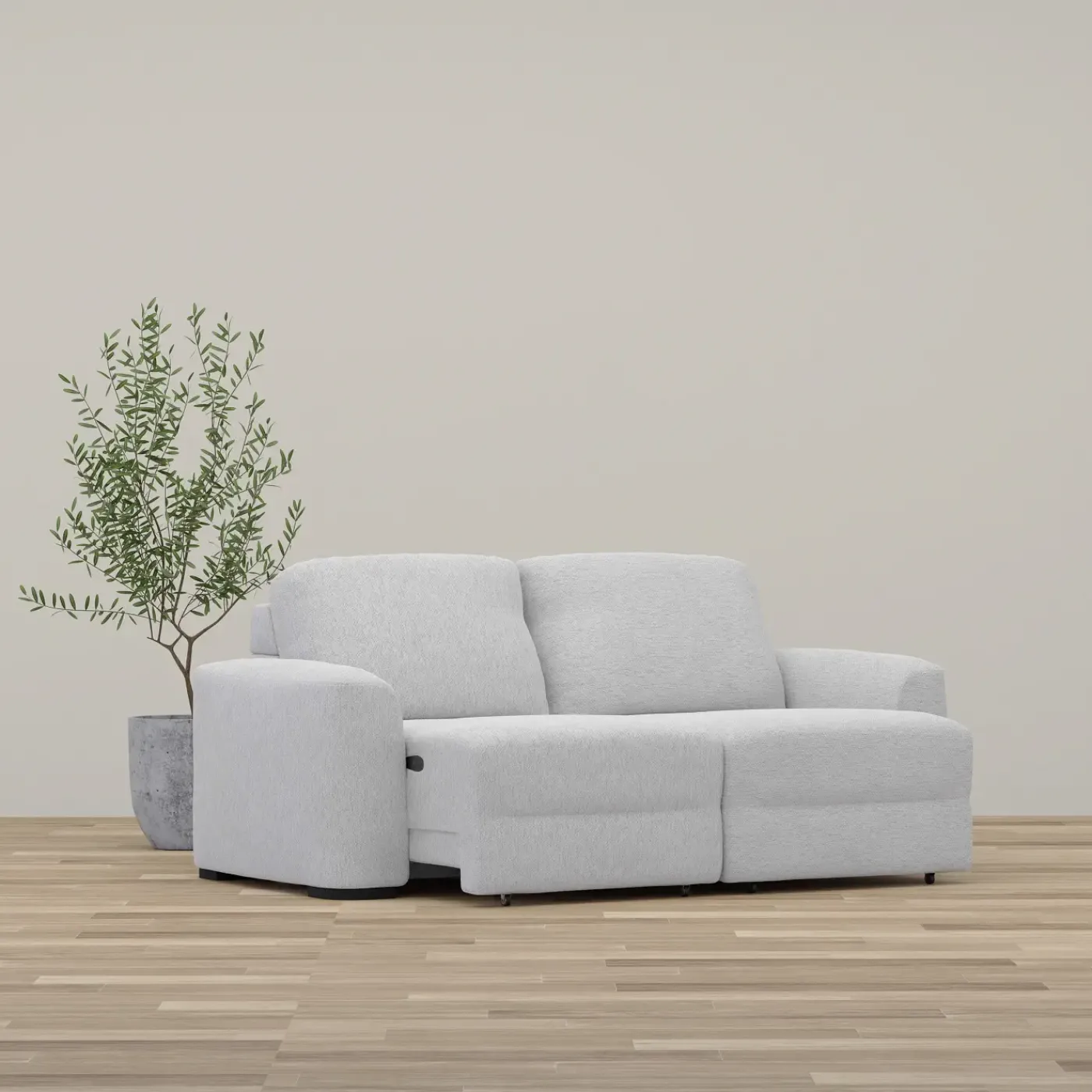 Clearance Luna 2pc Slide Loveseat Loveseats|Reclining Furniture
