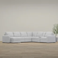 Discount Luna Power Sectional Living Room Sets|Sectionals