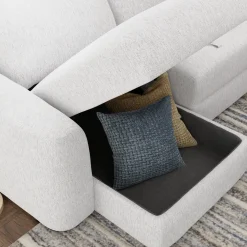Discount Luna Power Sectional Living Room Sets|Sectionals