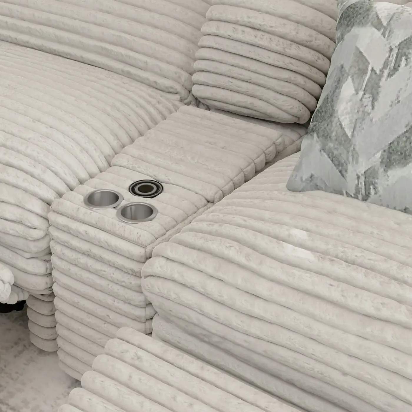 Online Lush Power Loveseat with Console Loveseats|Reclining Furniture