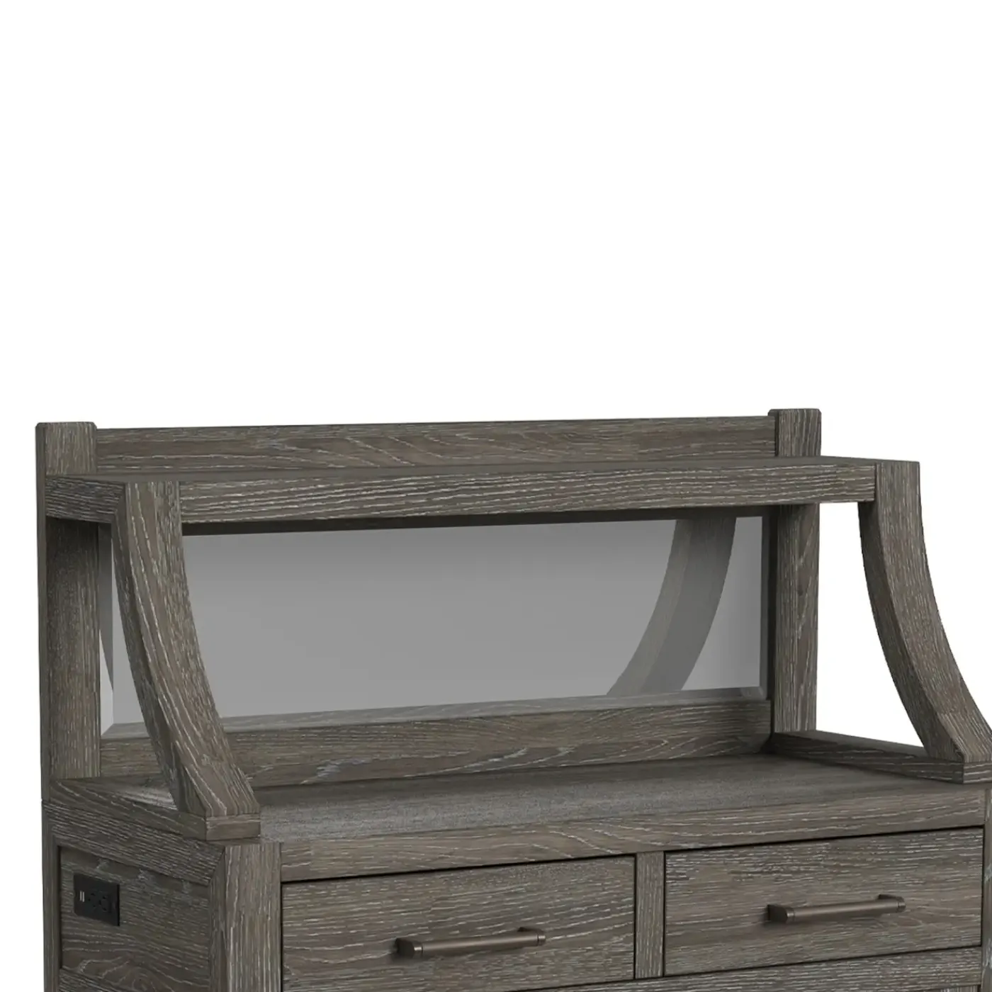 Best Madison Buffet Hutch with Mirror Buffets & Servers