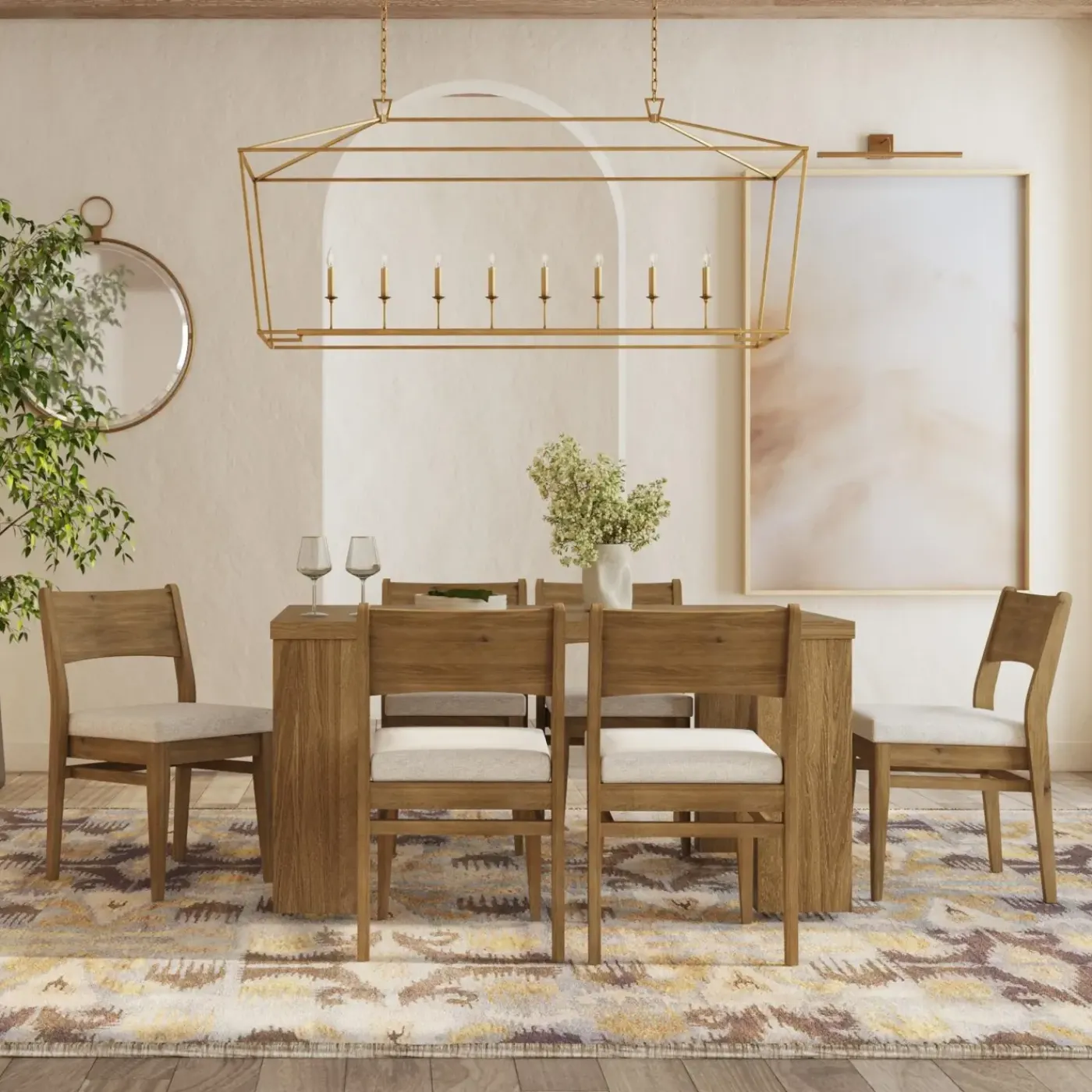 Clearance Madison Dining Table & 6 Chairs Dining Room Sets