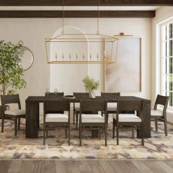 Best Madison Dining Table & 8 Chairs Dining Room Sets