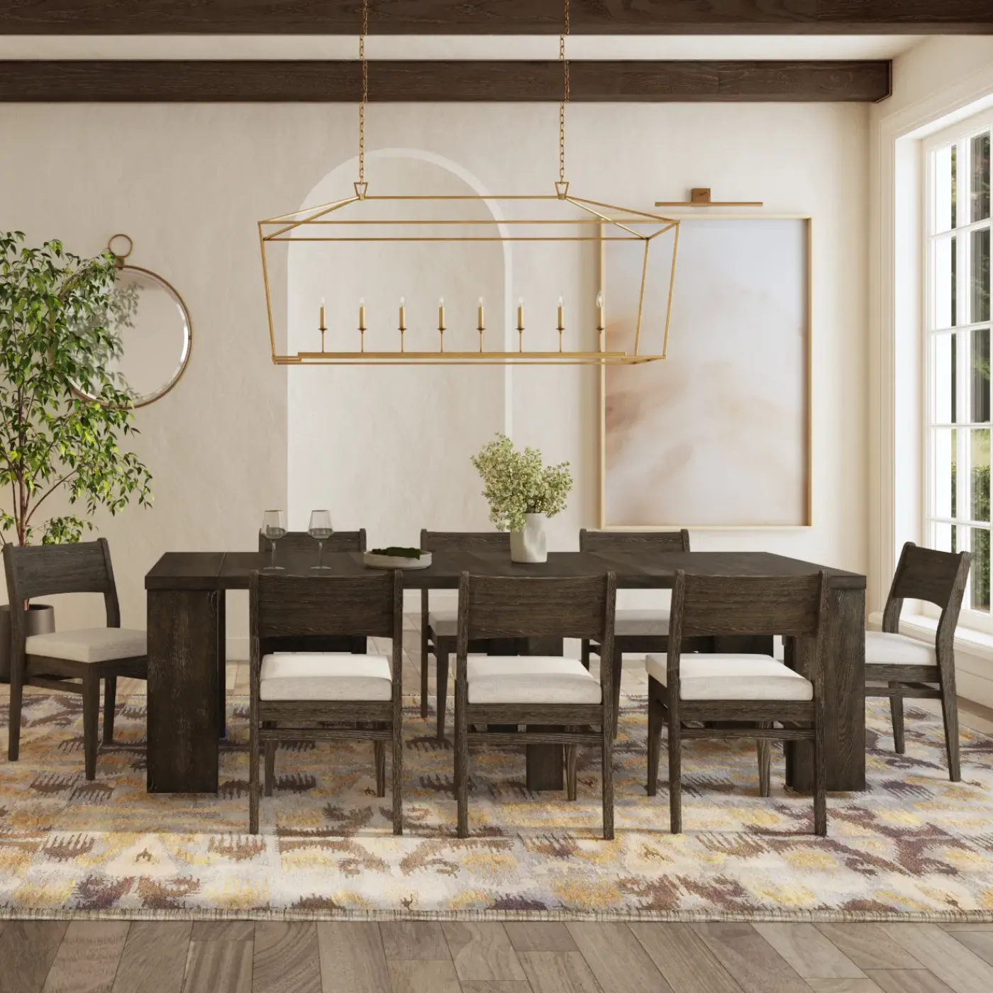 Best Madison Dining Table & 8 Chairs Dining Room Sets