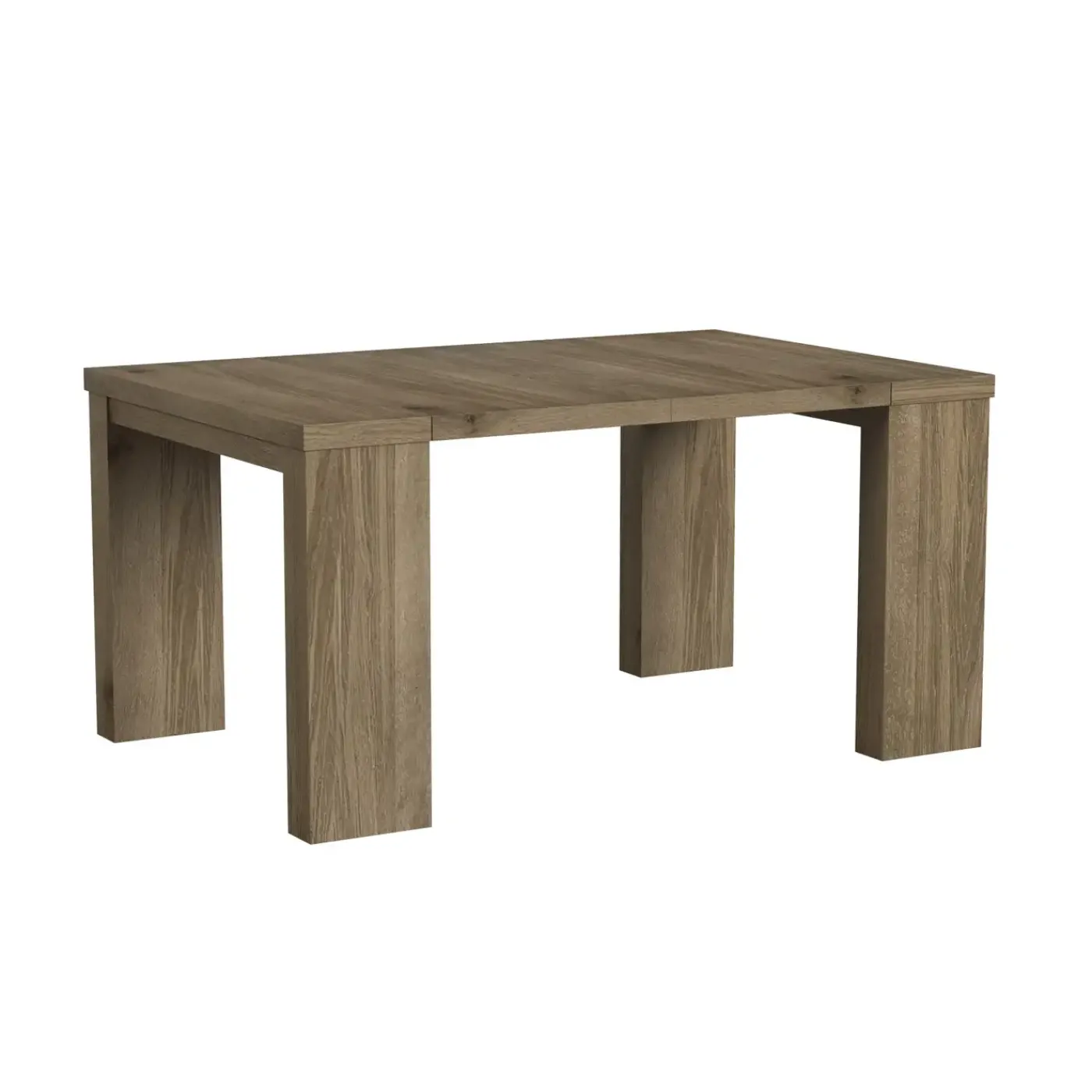 Sale Madison 20" to 120" Modular Dining Table With 5 Leaves Dining Room Sets