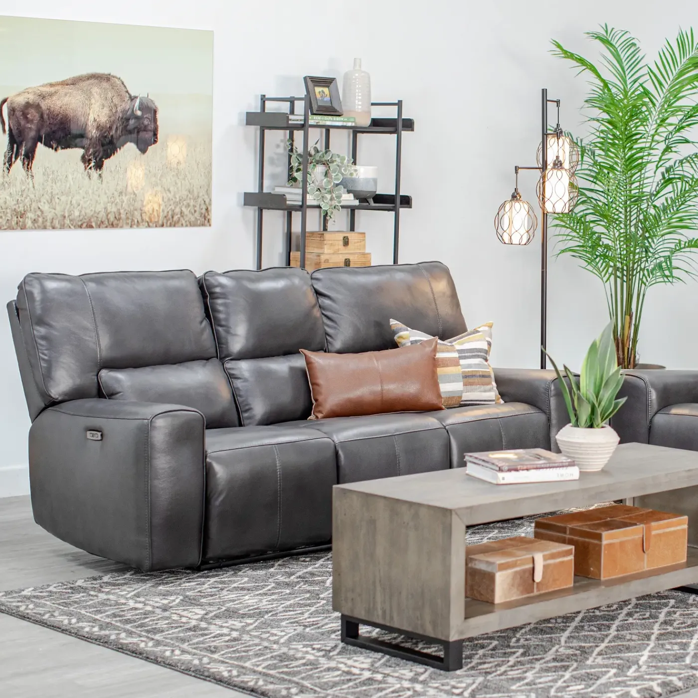 Hot Malone Gray Reclining Living Room Set Living Room Sets|Reclining Furniture