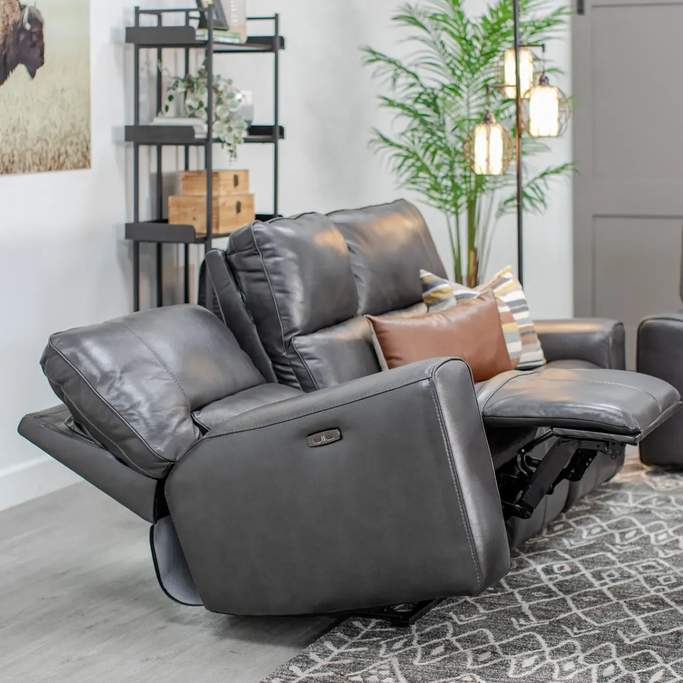 Hot Malone Gray Reclining Living Room Set Living Room Sets|Reclining Furniture