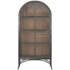 Best Marbella-New! Cabinet with Glass Doors Bookcases & File Cabinets