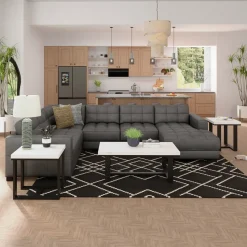 Outlet Mason 4pc Sofa Chaise Sectionals