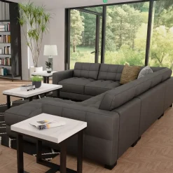 Outlet Mason 4pc Sofa Chaise Sectionals