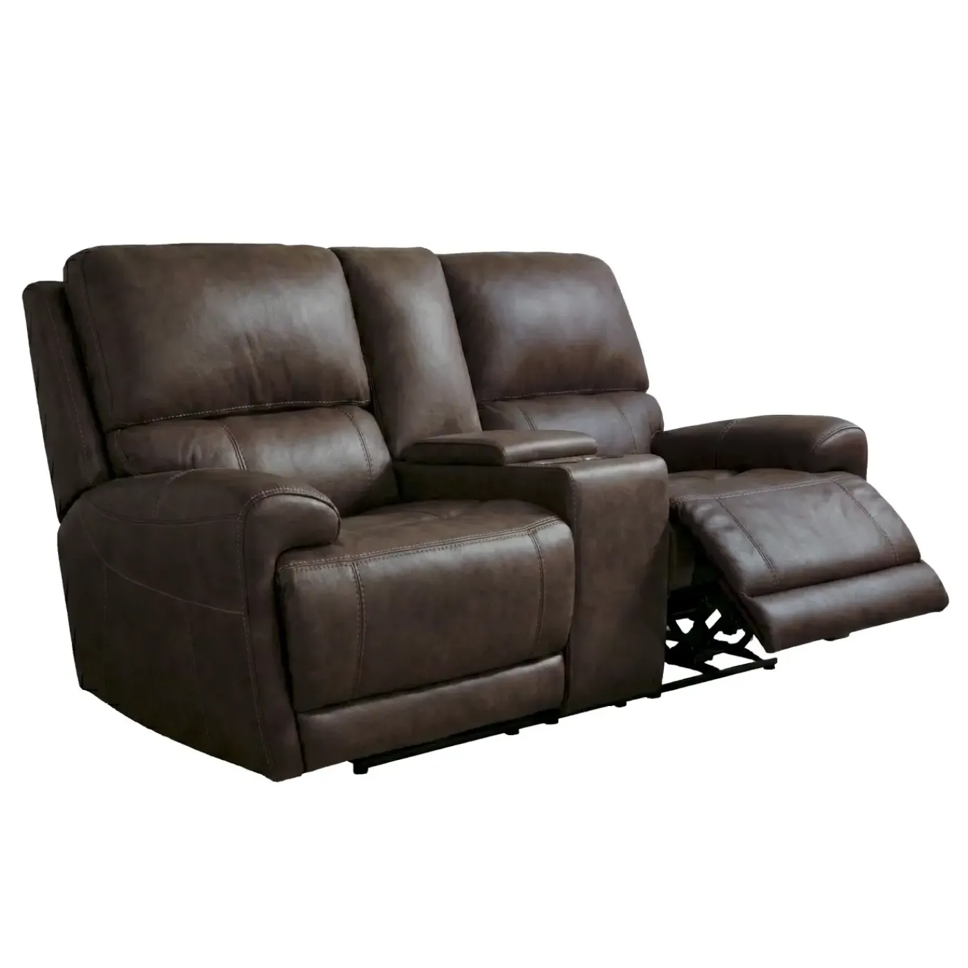 Outlet Memphis Power Loveseat with Console Loveseats