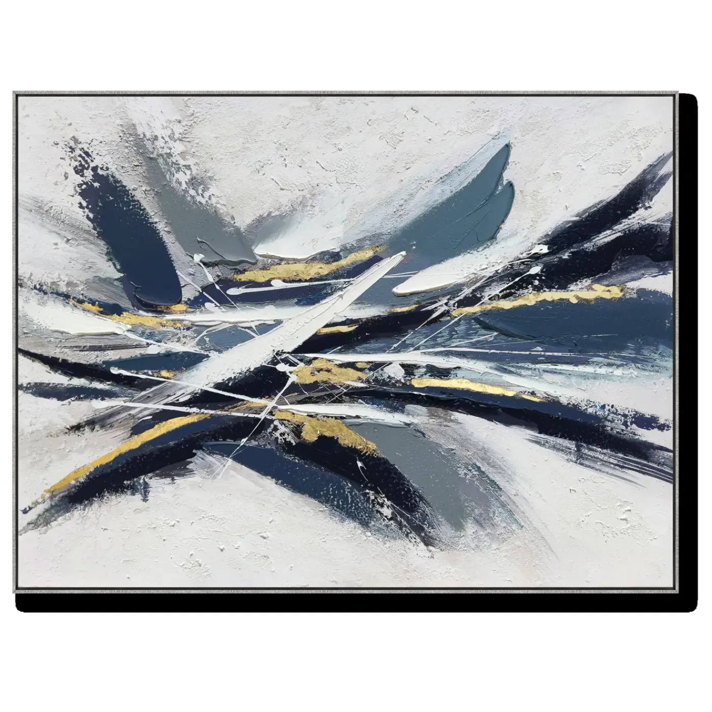 Hot Midnight Abstract Wall Art Wall Art