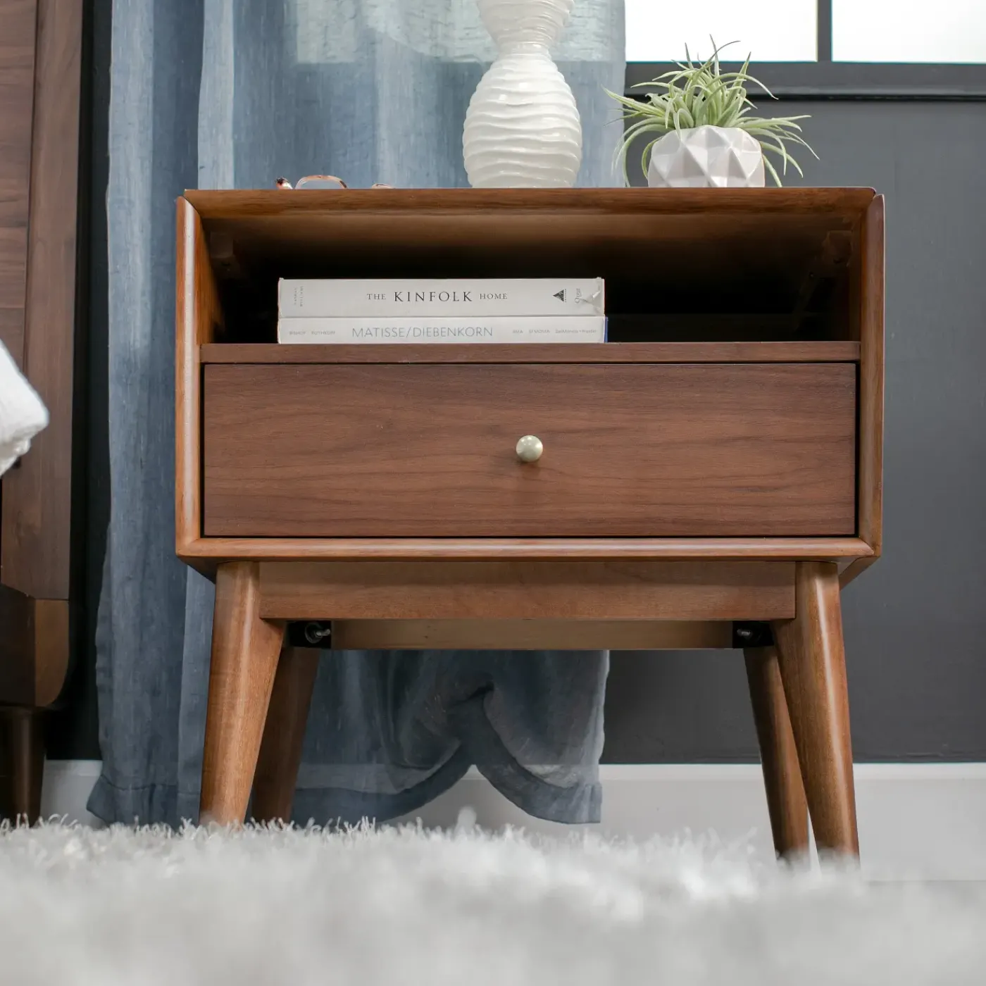 Outlet Minetta California King Loft Bed, Dresser, Mirror, Nighstand All Modern Living Items|Bedroom