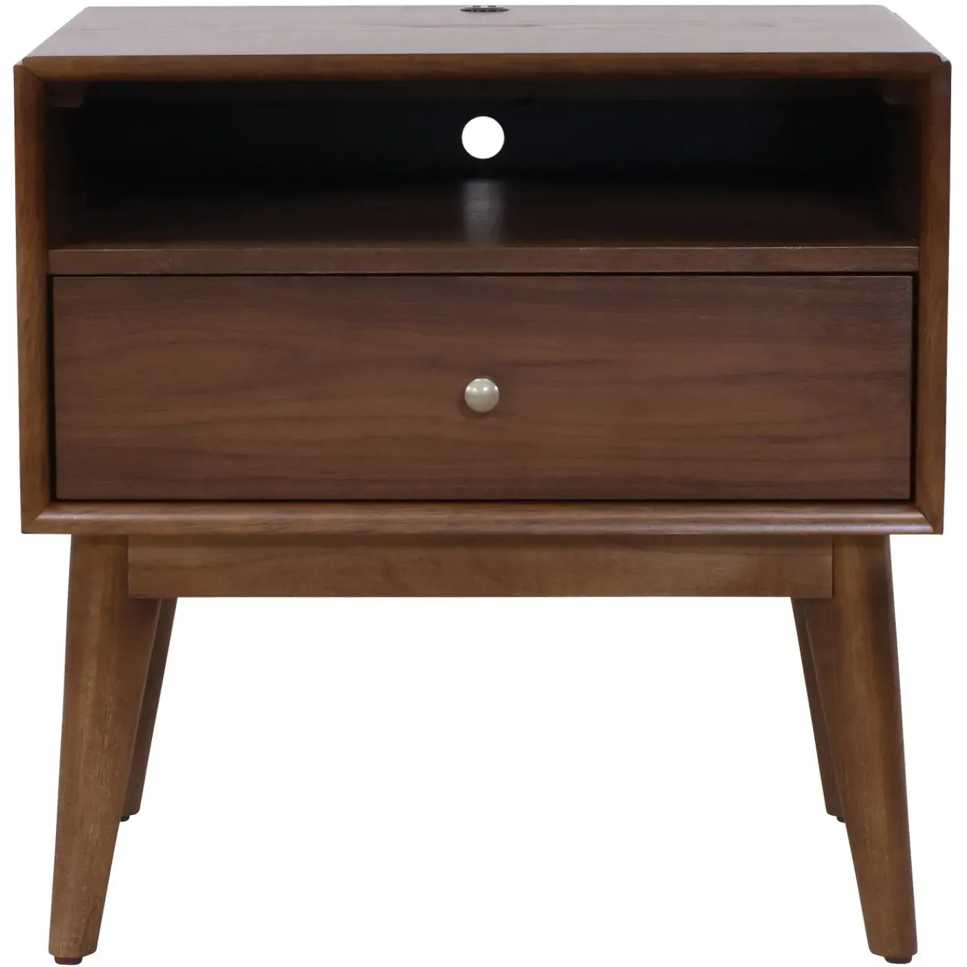 Hot Minetta 1 Drawer Nightstand with USB All Modern Living Items|Bedroom