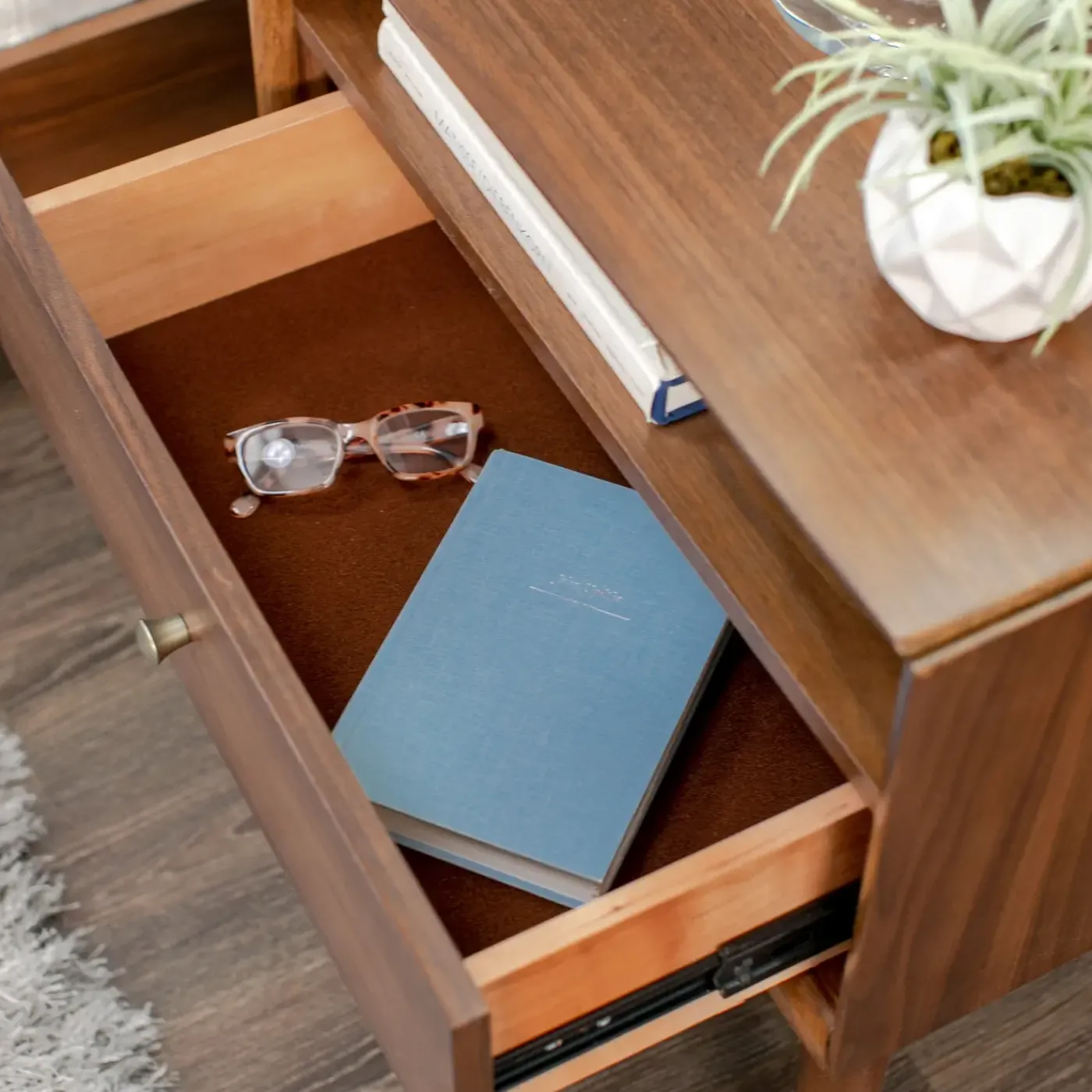 Hot Minetta 2 Drawer Nightstand With USB All Modern Living Items|Bedroom