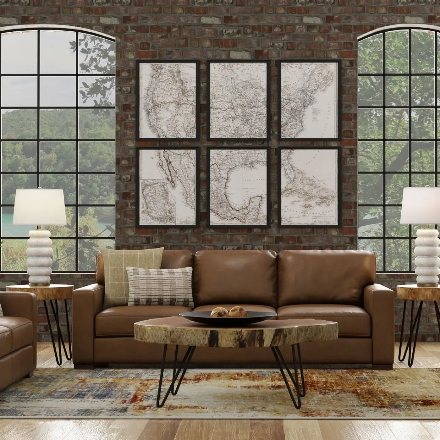 New Monarch Leather Sofa Sofas & Couches|Leather Sofas