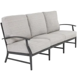 Hot Monterey Outdoor Living Set 2pc Set: Outdoor Sofa & Glider Loveseat Outdoor Furniture Sets