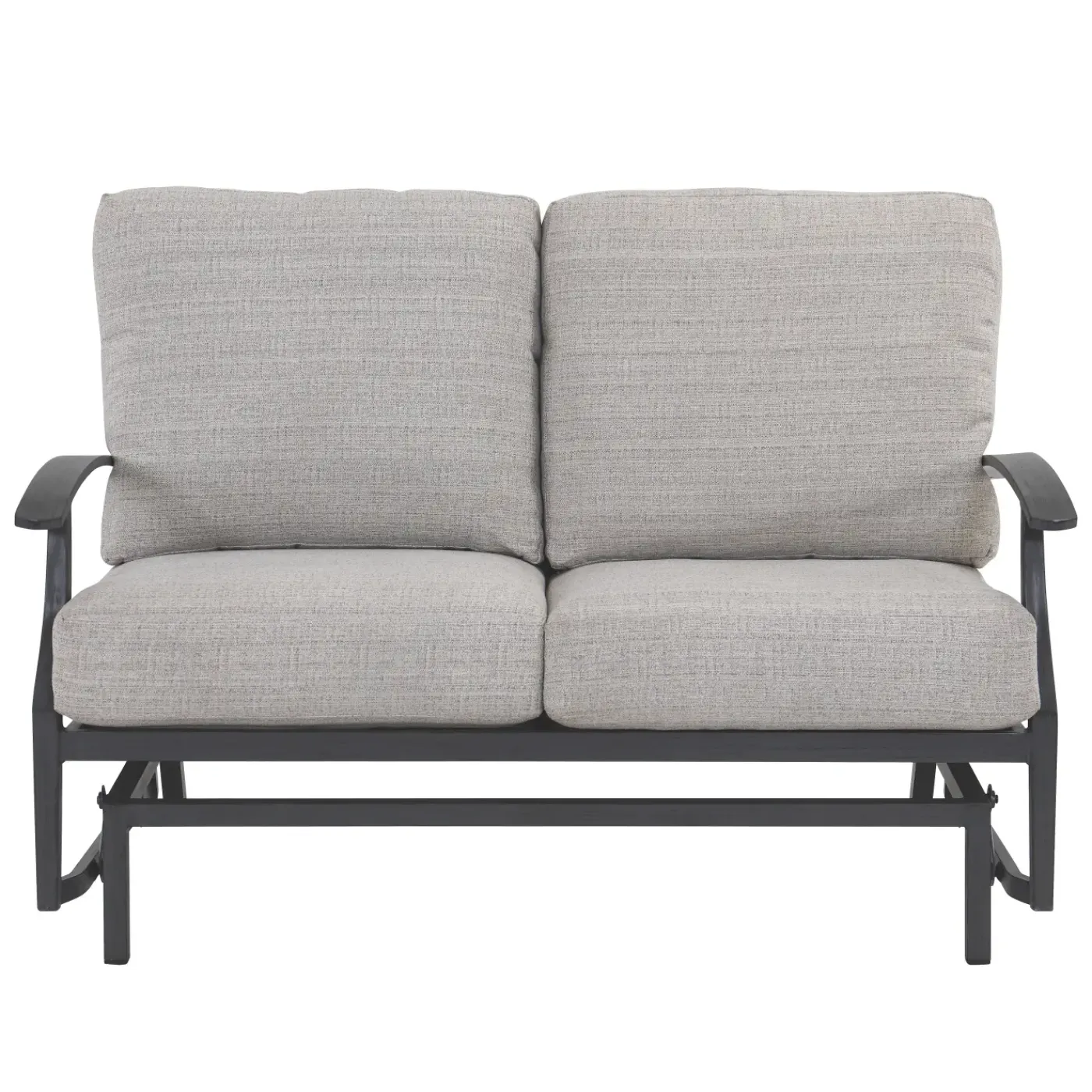 Hot Monterey Outdoor Living Set 2pc Set: Outdoor Sofa & Glider Loveseat Outdoor Furniture Sets