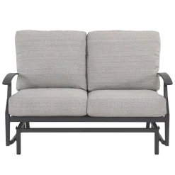 Sale Monterey 3pc Set: Outdoor Sofa, Glider Loveseat & Glider Chair Outdoor Seating