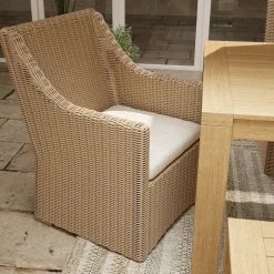 Outlet Moorea Outdoor Dining Arm Chair Outdoor Dining