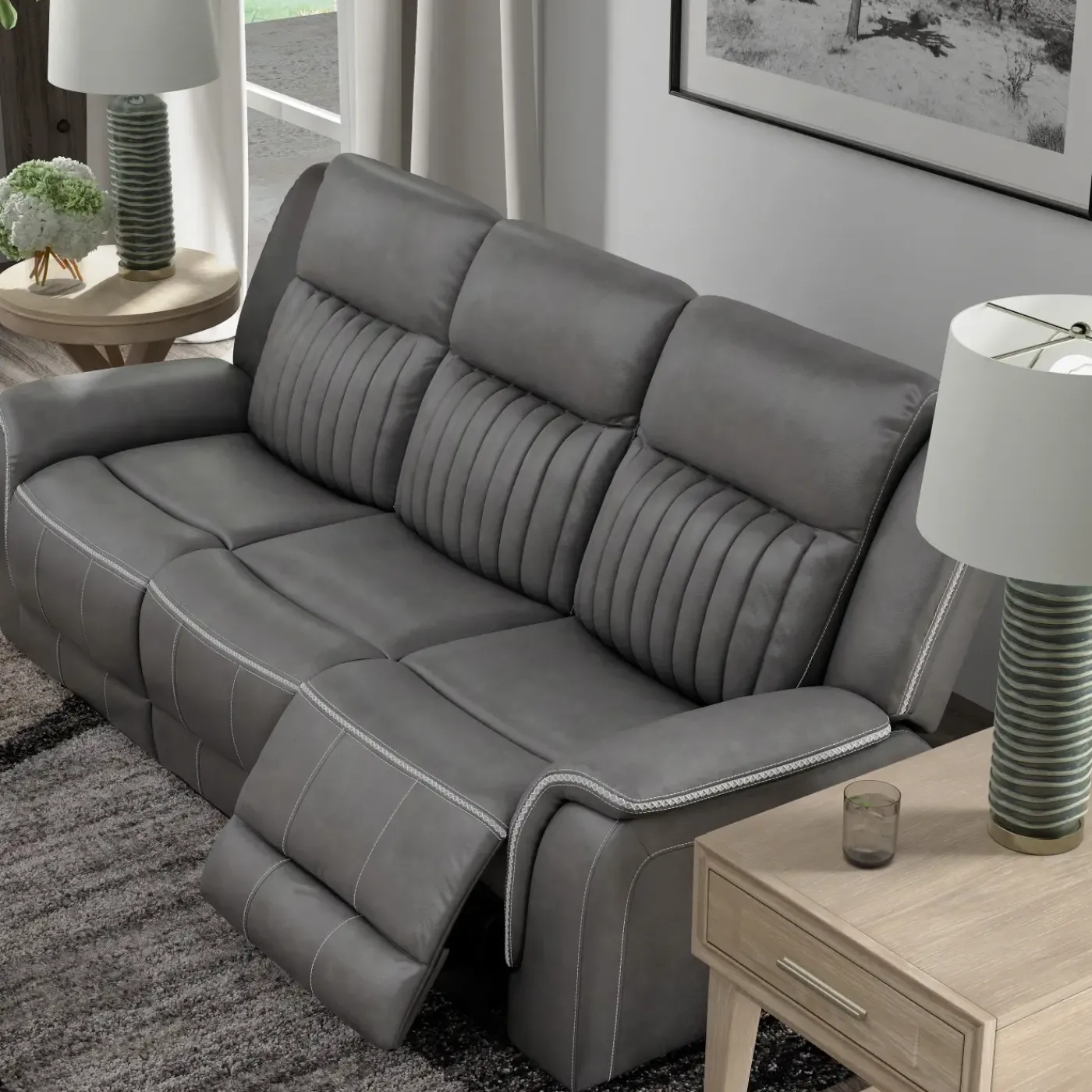Best Myers Buy the Power Reclining Sofa, Get the Power Reclining Loveseat Free Living Room Sets