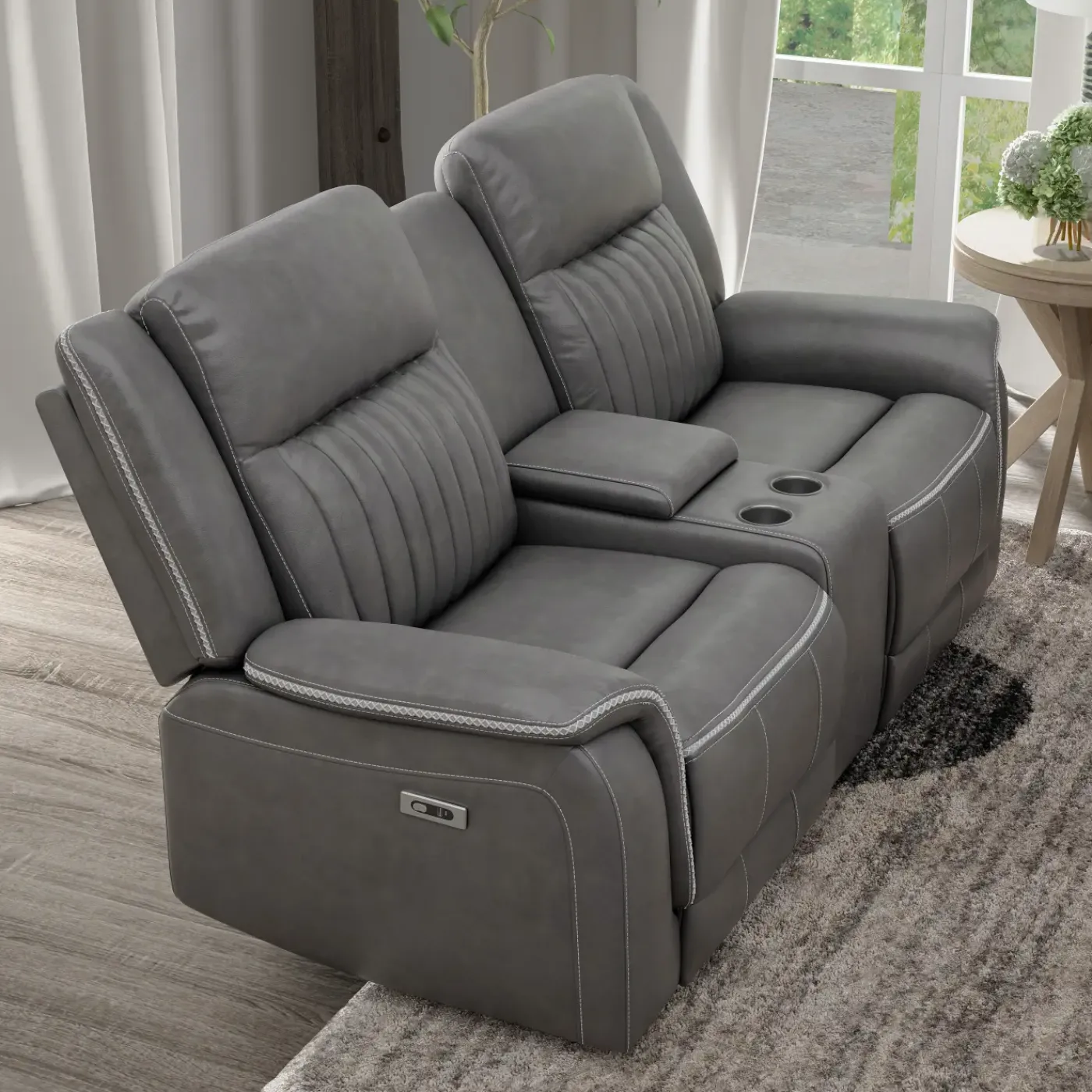 Best Myers Buy the Power Reclining Sofa, Get the Power Reclining Loveseat Free Living Room Sets