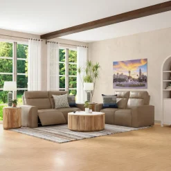Outlet Myles Reclining Living Room Set Living Room Sets|Reclining Furniture