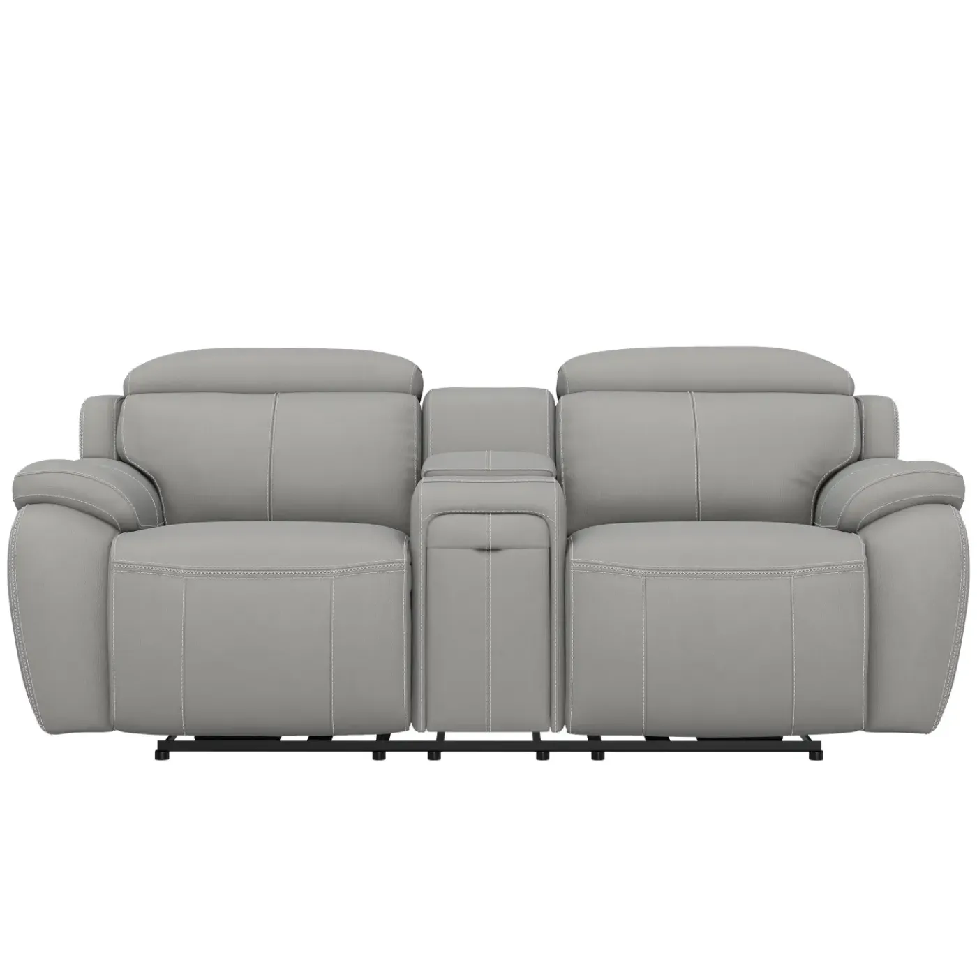 Best Nixon-New! Leather Power Loveseat Loveseats