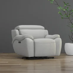 Hot Nixon-New! Leather Power Recliner Recliners