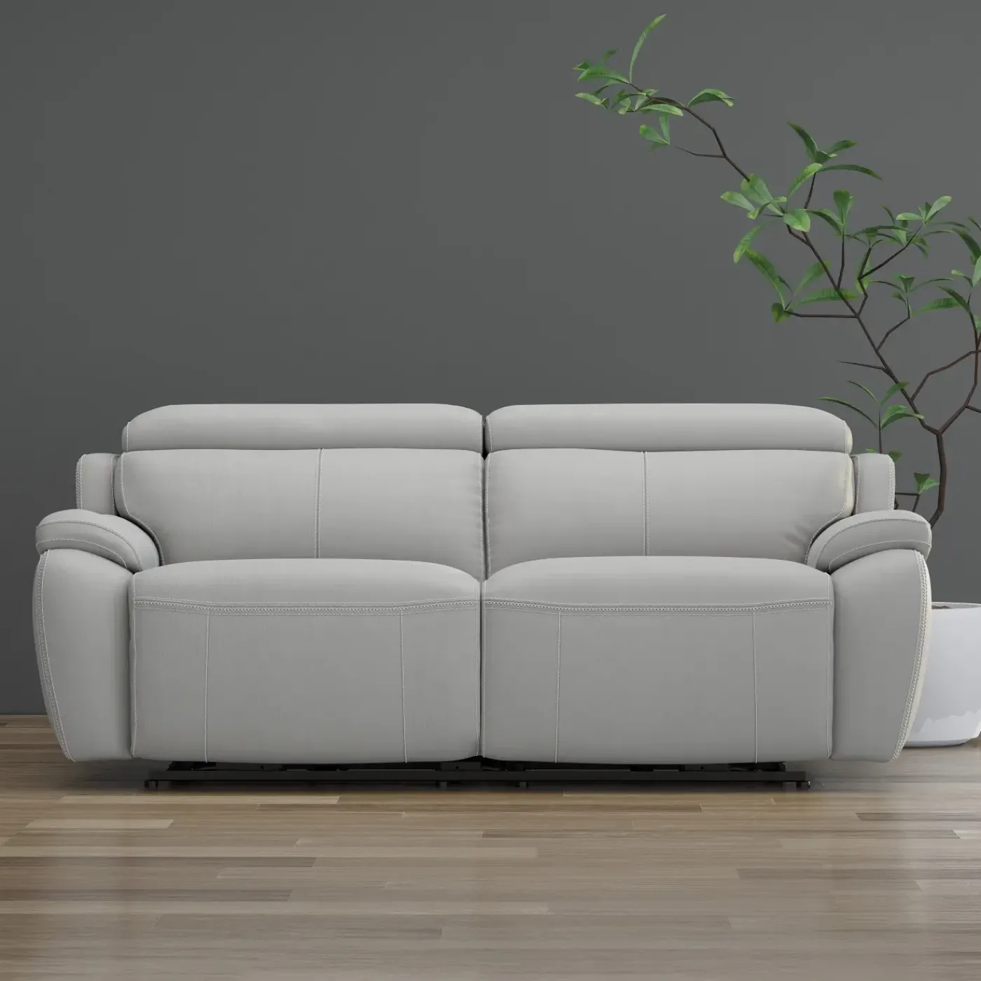 Best Nixon-New! Leather Power Sofa Sofas & Couches|Leather Sofas